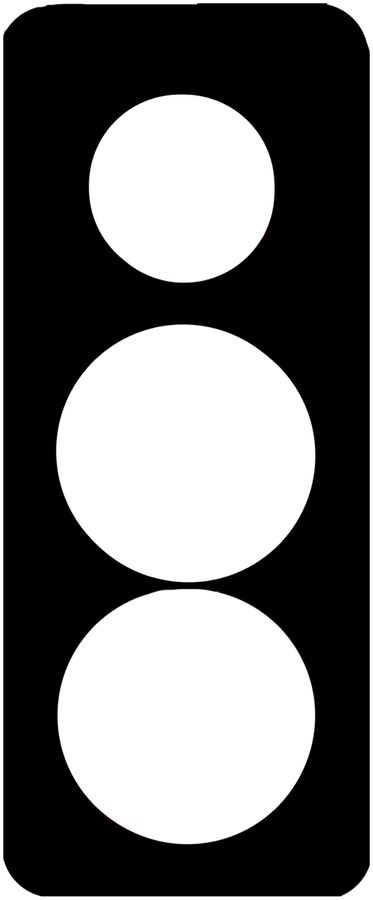 Plaque de recouvrement 3×1 43+58+58 noir