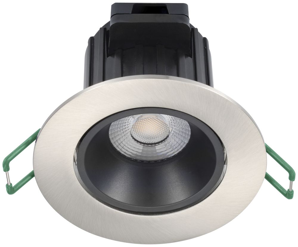 EB-LED-Deckenleuchte START ECO SPOT ALUMINIUM 9W 830 40° IP44/20 Blende Alu