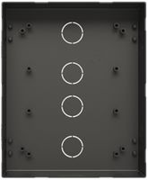 Scatola da incasso ABB-Welcome, taglia 2/3 (6 moduli), nero