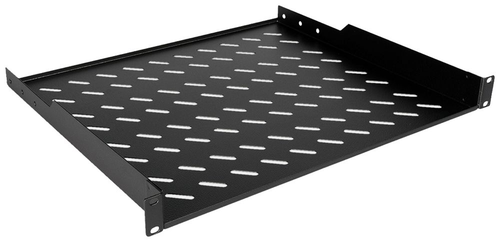 Geräteboden ROLINE 482×44×399mm 15kg schwarz Fachboden