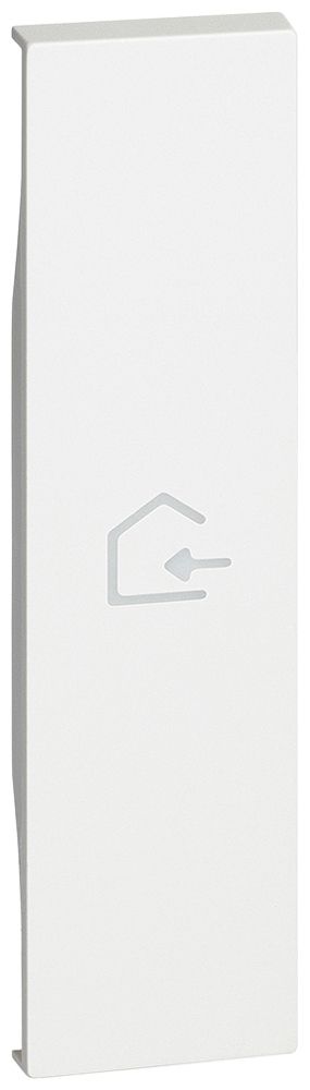 Cache de touche Living Now pour touches MyHOME 1 module a.symbole rentrée blanc