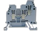 Morsetto di passaggio componibile Woertz 1…2.5mm² 24A 800V vite 3×1 DIN 35mm gr