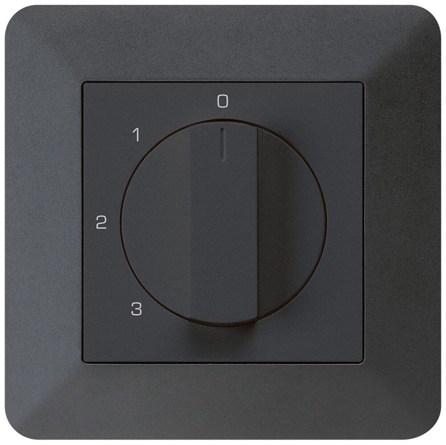 UP-Drehschalter kallysto.trend 5/1L schwarz