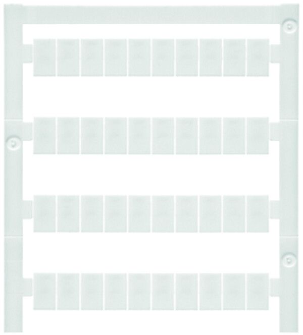 Klemmenmarkierer Weidmüller MultiCard WS 10×6mm PA66 weiss