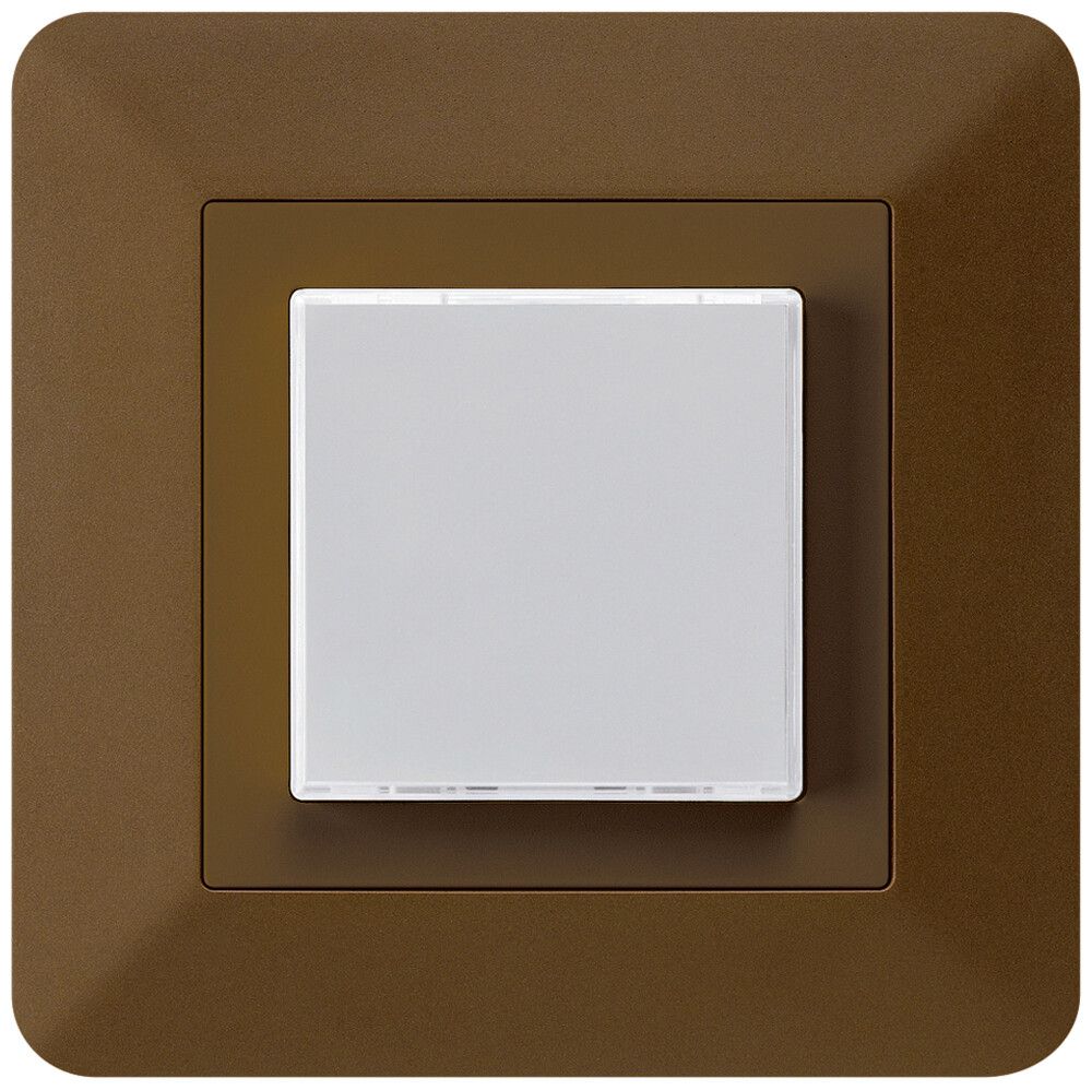 UP-LED-Leuchte kallysto.trend LED rot/grün 230V braun