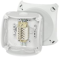 Scatola derivazione AP Hensel RK 0405 5×6mm², grigio