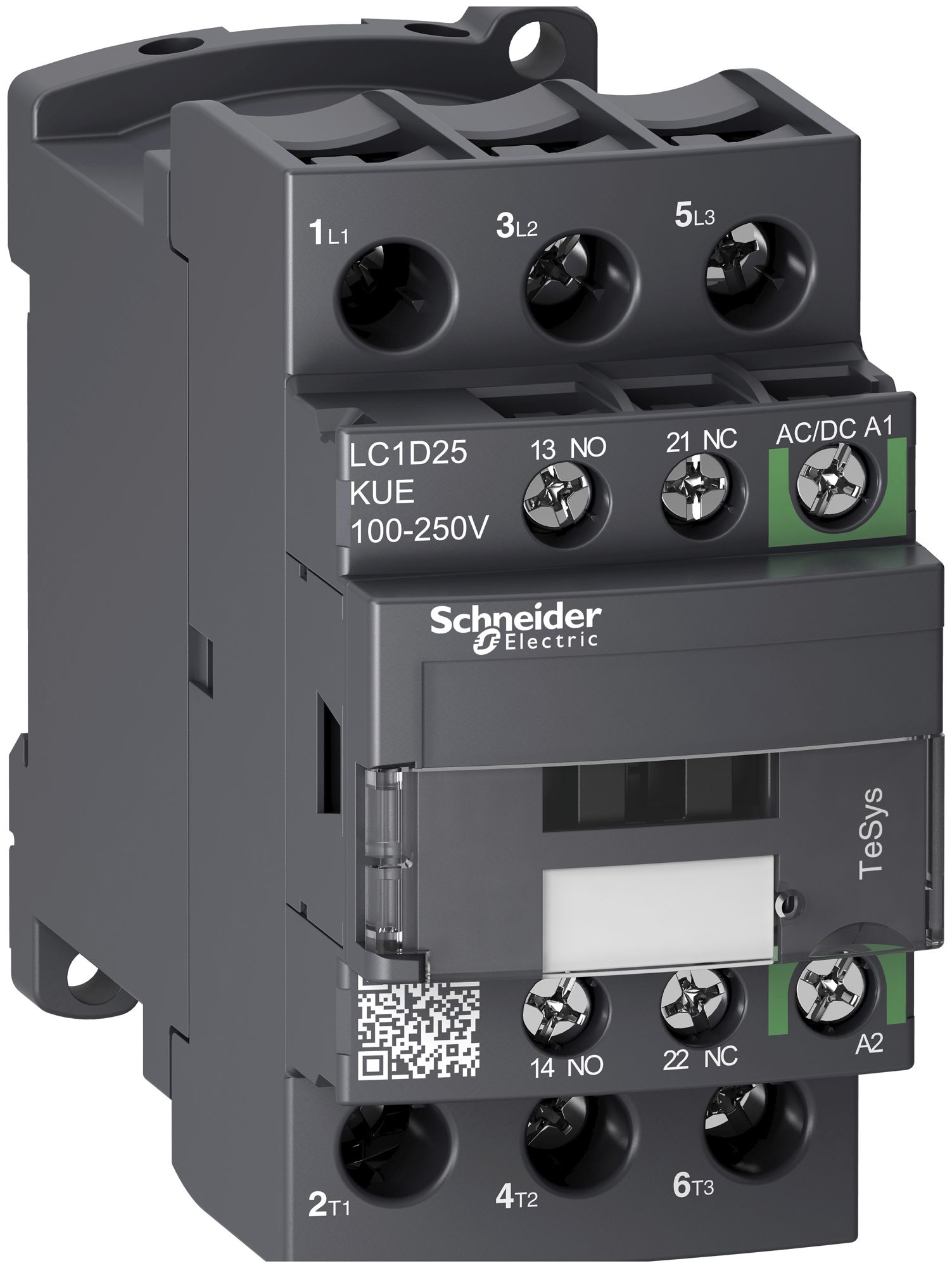 Schütz Schneider Electric TeSys D 3L AC3 440V 25A 100…250VAC/DC