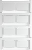 Gerätemarkierer Weidmüller MultiCard SM selbstklebend 27mm PA66 grau