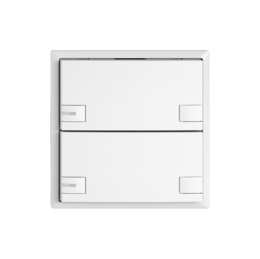 Universaltaster EDIZIO.liv UNI SNAPFIX® 5…48V m.LED blau 2× 2-Tbed.ws