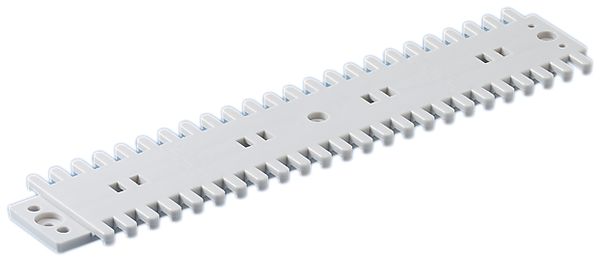 Kabelträger R&M KTR8 8mm flach hellgrau