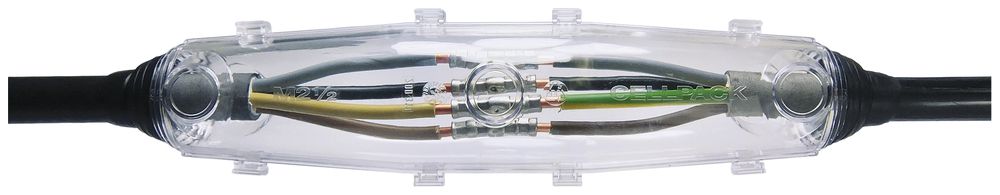 Verbindungsmuffe Cellpack M0 GG 5×6mm² mit Giessharz