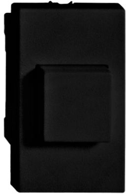 EB-Schalter Feller FH FLF 3/1L schwarz