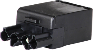 Buchsenteil Wieland 4L schwarz