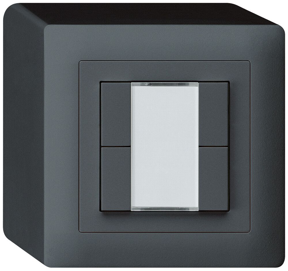 AP-Taster kallysto KNX 4×anthrazit s/e-link