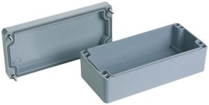 Scatola AP PEs 160×75×55mm grigio chiaro IP65 Lithos