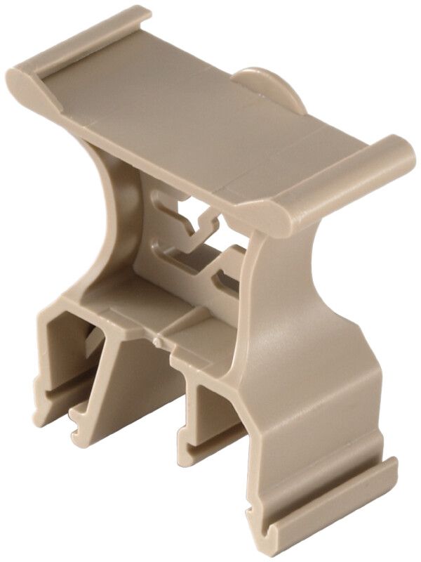 Schildträger Weidmüller SCHT 5 44.5×19.5mm Raster 5mm PA66 beige