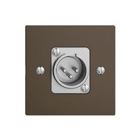 Anschlussdose XLR mit Stecker EDIZIOdue coffee