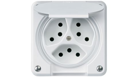 Steckdosen 3×Typ 13