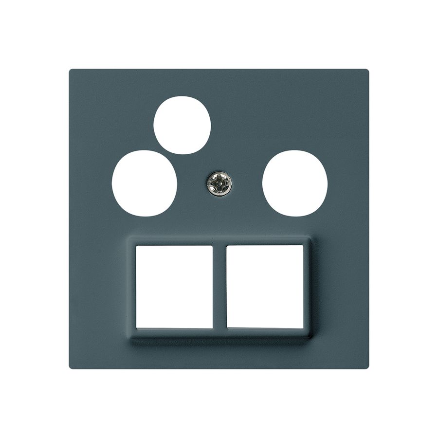 Antennendose R/TV-Daten kallysto HMS A 2GHz 4dB anthrazit