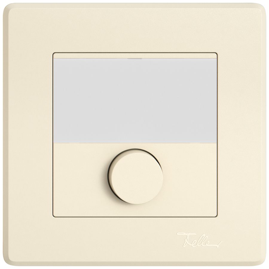 Kit de montage ENC EDIZIO.liv SNAPFIX® pour sonnerie avec porte-étiquette cr