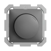 UP-Drehdimmer EDIZIOdue 20…300W Phasenabschnitt dunkelgrau