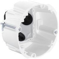 Hohlwanddose AGRO Quickbox ECON, 1×1 Ø83mm luftdicht weiss