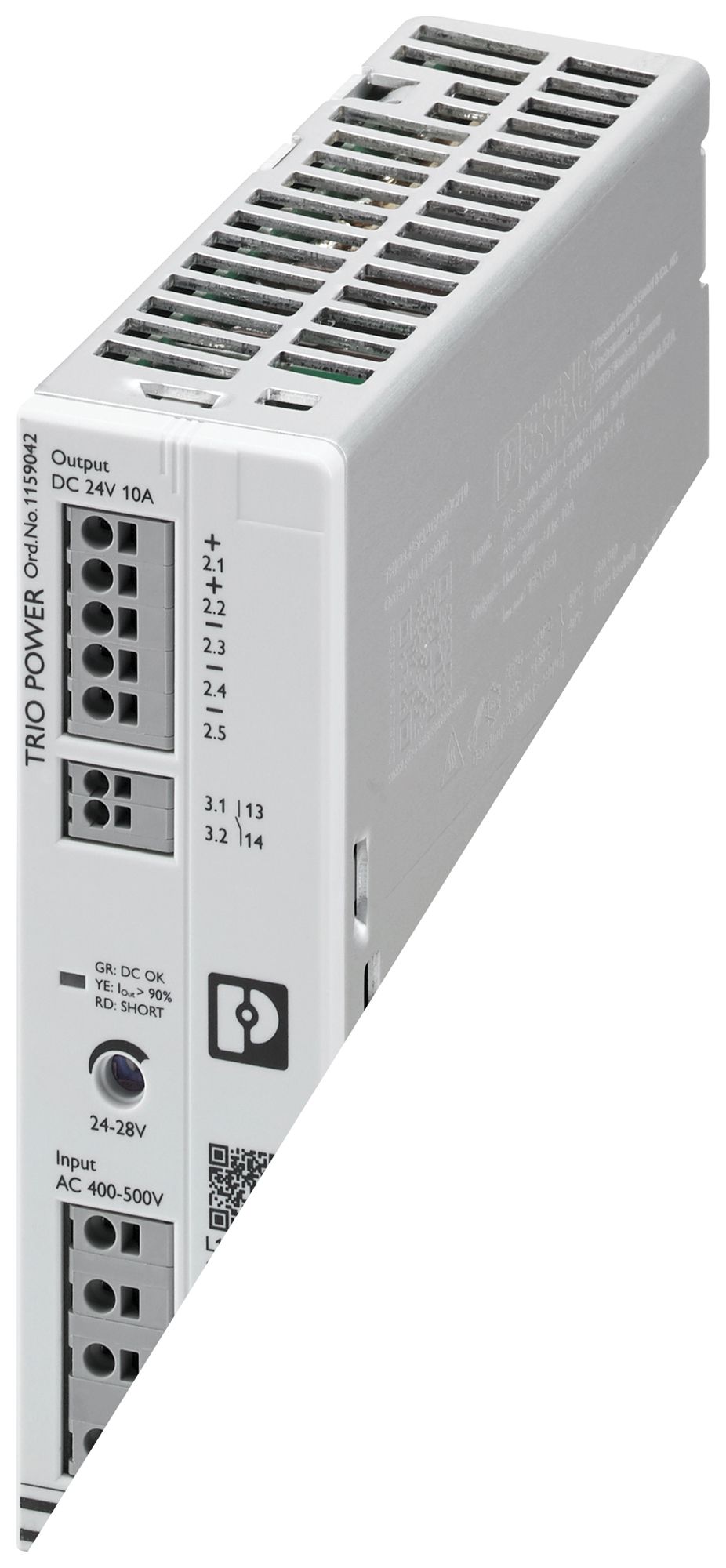 Schaltnetzteil PX TRIO3-PS/3AC/24DC/10 3L OUT:24VDC/10A