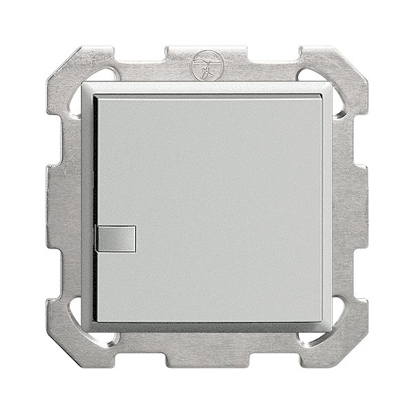 Poussoir ENC ZEP 1c/1t ON-OFF station centrale EDIZIOdue silver