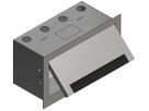 Scatola di muro chromo 250×140×125mm Woertz
