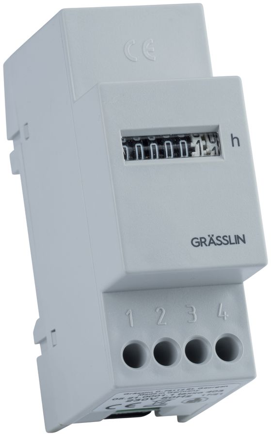 Compteur d'heures de service AMD Elbro taxxo 403, 220…240VAC, 50Hz, gris