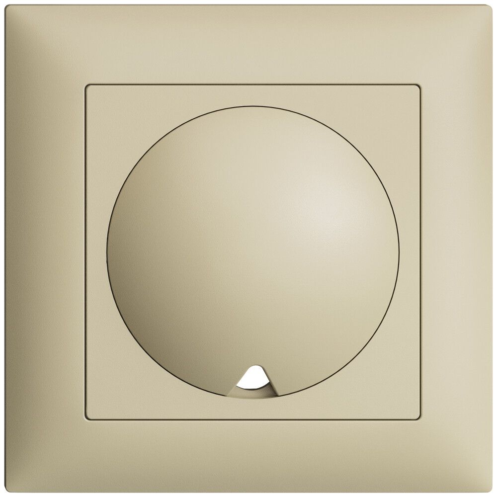 Kit frontal ENC EDIZIOdue vanille pour interr. & contact à tirage