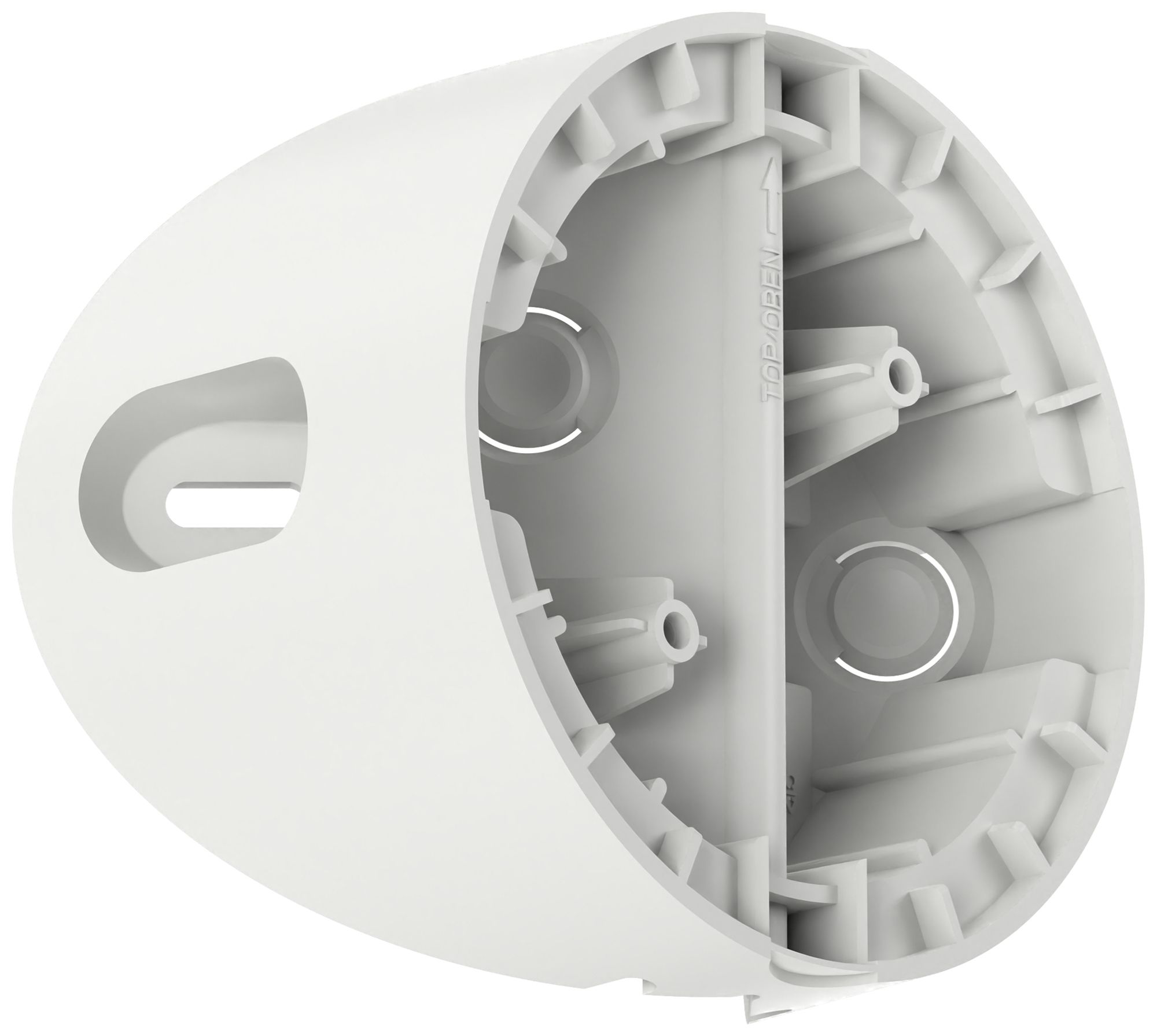 Montageadapter ABB Busch-Wächter PRO weiss