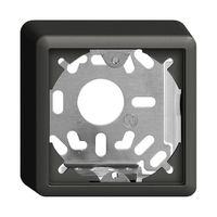 Capot avec plaque de base 39mm EDIZIOdue universel noir