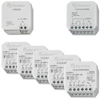 EB-Jalousieaktor-Set FINDER 13.S2 Bluetooth 6A 200W AC 2×Eingang