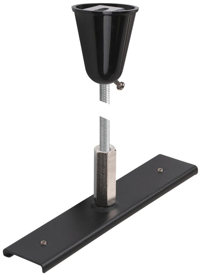 Rinforzo SLV 48V TRACK con barra acciaio 1m nero