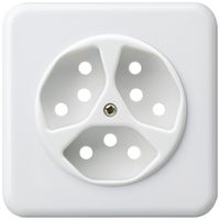 Kit frontale INC basico 3×tipo 13 bianco 86×86mm