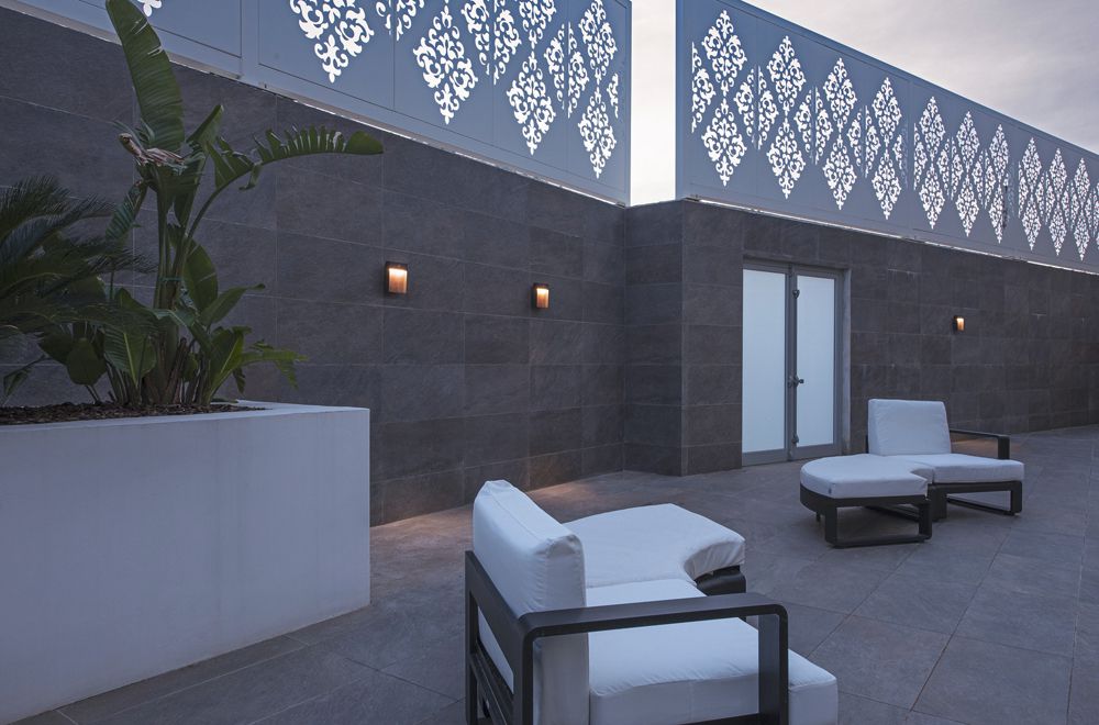 Applique LED SLV FLATT SENSOR 16W 3000K 600lm IP54 anthracite/bois