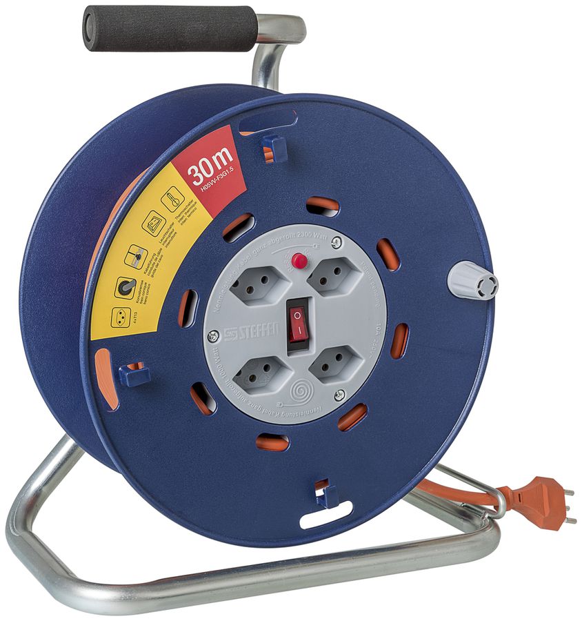 Kabelrolle STERO LOOP Gr.1 4×T13 30m TD3×1.5mm²