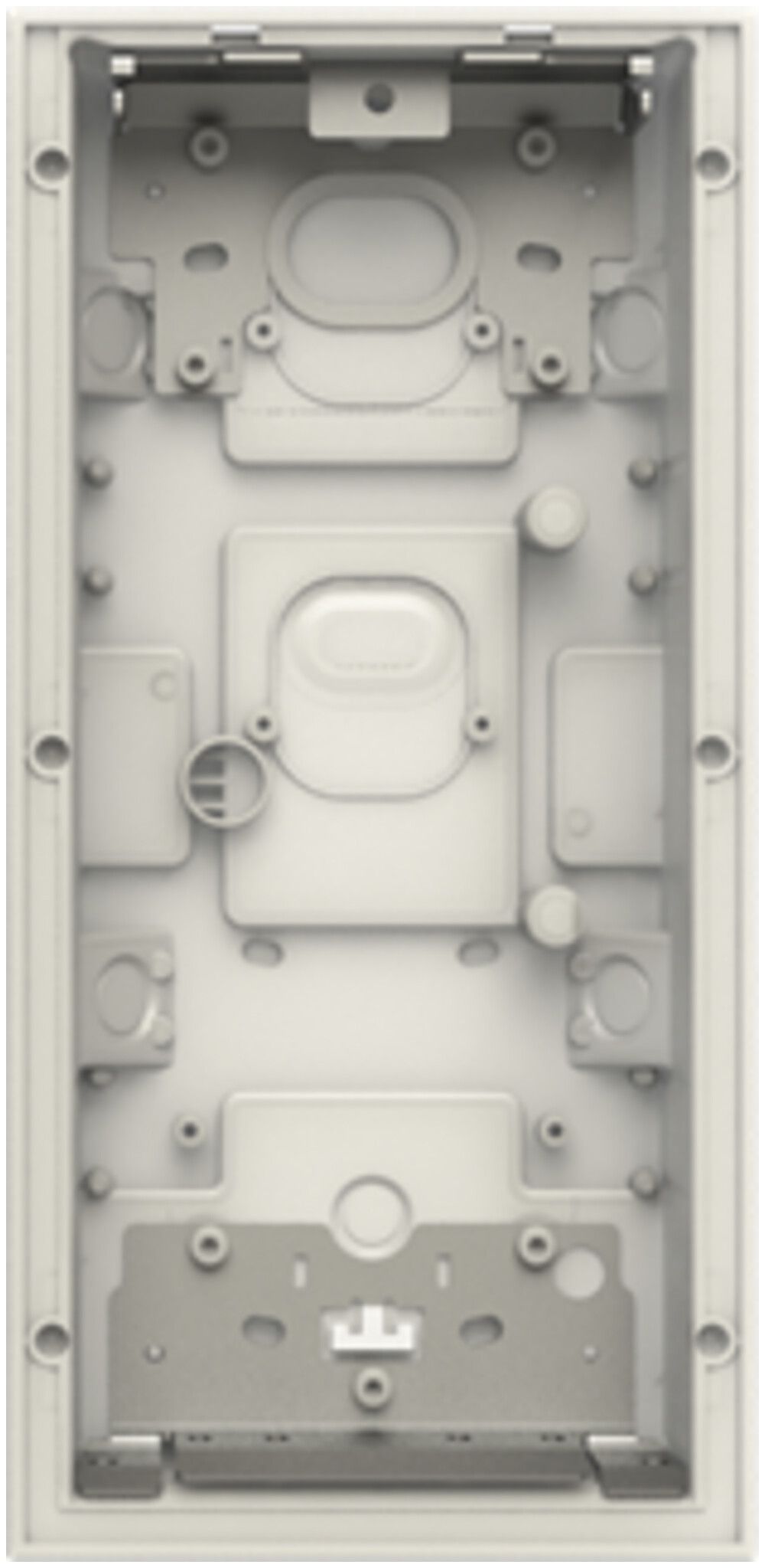 UP-Montagedose ABB-Welcome, Grösse 1/3 (3 Module), grau