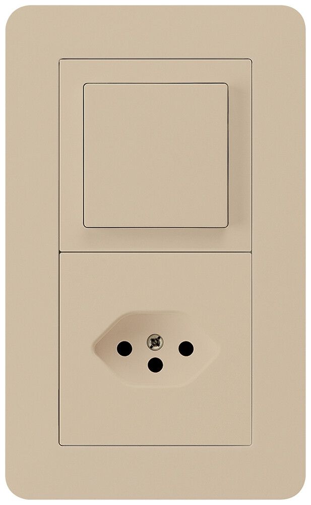 UP-Kombination kallysto.trend Gr.I-I vertikal Schalter S6+Typ 13 beige