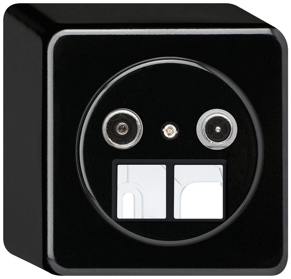 AP-Multimediadose basico TV-R 10.5dB 2GHz schwarz