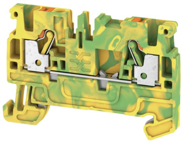Borne de protection Weidmüller A2C PUSH IN 2.5mm² vert/jaune