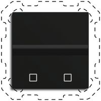 Rilevatore di movimento KNX INS MDT BWM-60T16.03S 2 can 180° temp nero opaco