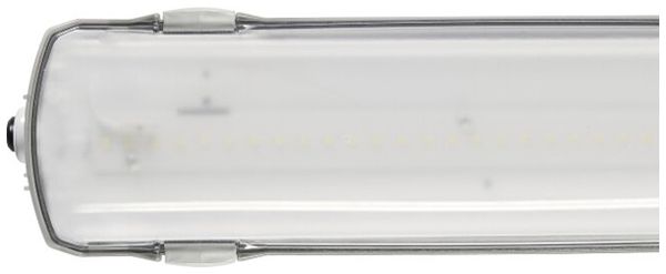 LED-Feuchtraumleuchte DOTLUX MISTRALbasic 54W 7440lm 4000K IP66 grau