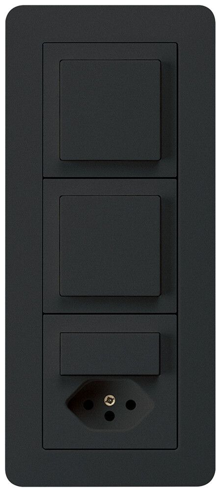 Combinaison ENC kallysto.trend grd.I-I-I verticale 2×interr.S3+S3/type 13 noir