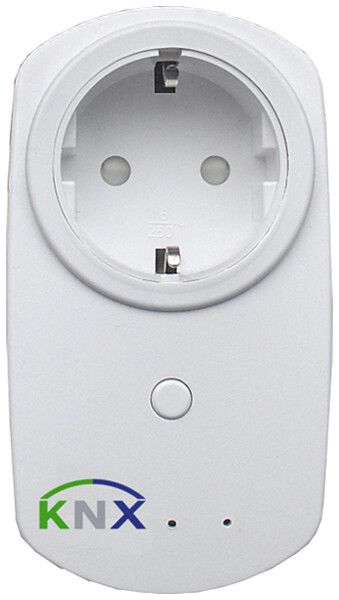 Actionneur-commutateur KNX RF+ pour prise MDT RF-AZK1ST.01 1-can 16A 230V