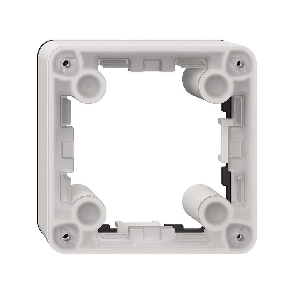 Zwischenrahmen NEVO, H=20mm, für NAP.Q und NUP.Q, mit schwarzer Dichtung, weiss