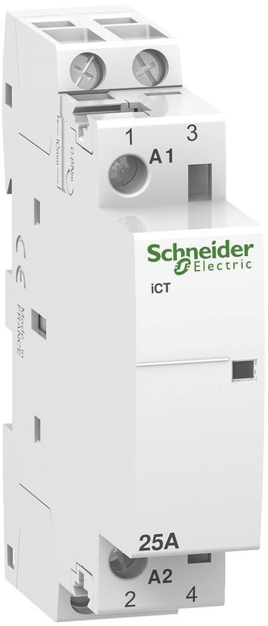 Installationsschütz Schneider Electric CT 2P 25A 24V AC 2S