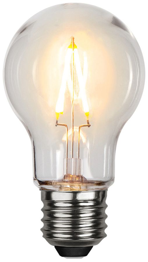 LED-Lampe M. Schönenberger E27 1W 80lm 2200K 100mm A55 weiss