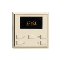 Frontset Astrozeitschaltuhr Motor 2T ZEP EDIZIOdue crema